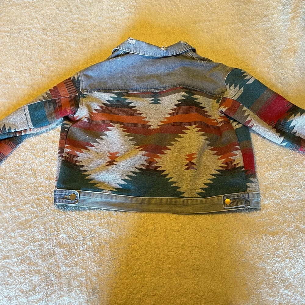 Aztec Jean Jacket - Picture 2 of 2